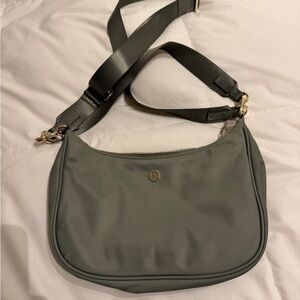 lululemon athletica Olive Green Shoulder Crossbody Bag with Adjustable Strap